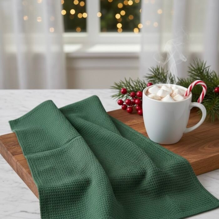 Heritage Check Cotton Kitchen Towel