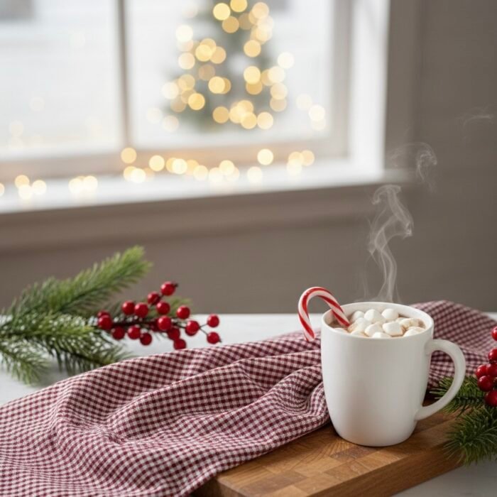 Heritage Check Cotton Kitchen Towel